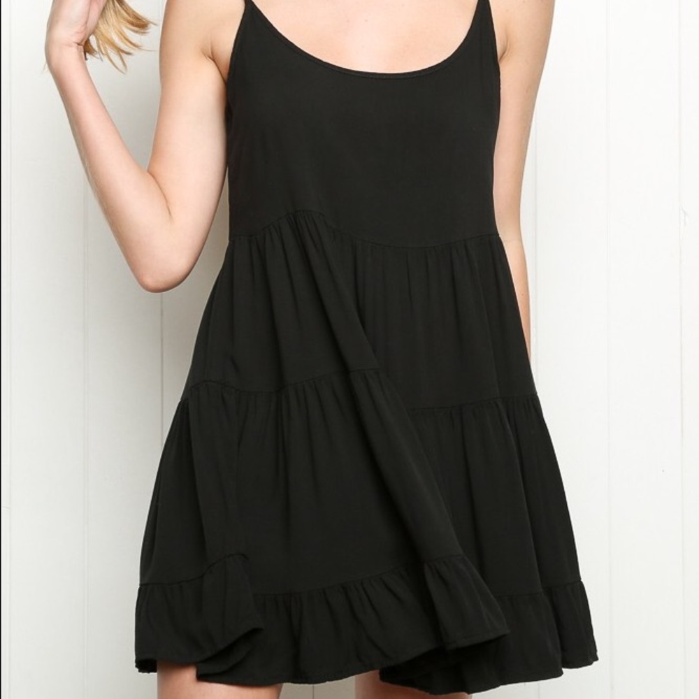 Brandy Melville Black Jada Dress